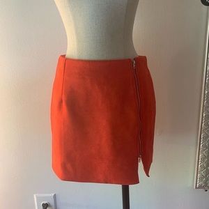 forever 21 zip up skirt